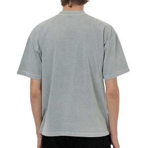 <span class=keywords><strong>Streetwear</strong></span> Vintage Oversized 100% Baumwolle Herren T-Shirt mit individuellem DTG-Druck, vorgeschrumpfter Stoff, gewaschenes Boxy T-Shirt - Product Image 2