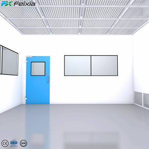 Panneaux <span class=keywords><strong>de</strong></span> toiture EPS, système mural modulaire isolé en sandwich, salle blanche pliable, salle blanche sans poussière ISO - Product Image 5