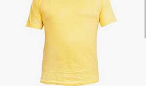 T-shirt en jersey décontracté pour homme, coupe ajustée, couleur unie, col rond, manches courtes, coton écologique, respirant - Product Image 2