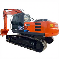 Hitachi ZX200-3 d'occasion, 20 tonnes, importé du Japon, moteur Isuzu 4HK1X, modèle 2024, 660 heures, godet de 0,8 m³, 110 kW, certifié