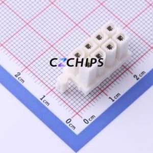 X9357WV-2x04S-N0SW Wire-to-<b>Board</b> <b>Pin</b> Header Through hole Component (THT),P=4.2mm Connector 2x4P 4.2mm Through Hole 8P - Product Image 1