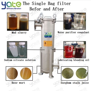 Nueva Carcasa de <span class=keywords><strong>Filtro</strong></span> de Bolsa Única Personalizable de Acero Inoxidable 304 de Grado Alimenticio, en Oferta, a Bajo <span class=keywords><strong>Precio</strong></span>, para Filtración de Líquidos, Varias Precisiones - Product Image 4