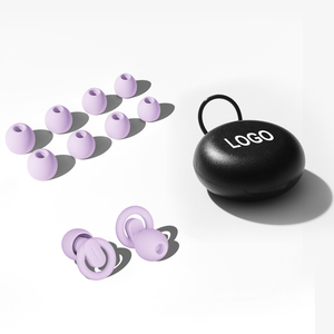 4 paires de bouchons d'oreilles interchangeables, haute fidélité, anti-bruit, en silicone, pour dormir - Product Image 6