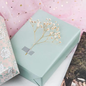 Custom Floral <b>Pattern</b> Art <b>Paper</b> Roll 100GSM PE Coated Double-Sided Eco-Friendly Recyclable Digital Printing Wood Packaging <b>Paper</b> - Product Image 2