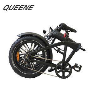 QUEENE/नवीनतम छिपा बैटरी <span class=keywords><strong>motorised</strong></span> Foldable सस्ते इलेक्ट्रिक वसा बाइक तह ई साइकिल - Product Image 5