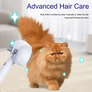 Peine Pulverizador Multifuncional Ecológico OEM Personalizado para Mascotas, Herramienta Automática USB de Un Toque para Eliminar Pelo y Limpiar, para Perros y Gatos - Product Image 4