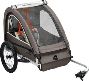 <span class=keywords><strong>Remorque</strong></span> de vélo pour enfant à passager unique Harnais <span class=keywords><strong>pliable</strong></span> en métal à 5 points avec tissu réfléchissant résistant aux intempéries pour enfants - Product Image 4