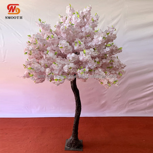 LEDA - Novedad en Centros de Mesa para Fiestas de Cumpleaños, Árbol de Flores de Cerezo Rosa, Flor Artificial de Seda Duradera para Bodas - Product Image 4