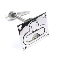 Loquet de serrure à fermeture rapide en acier inoxydable 316 de 2 pouces pour trappe de bateau, nouvelle collection Maine Lock