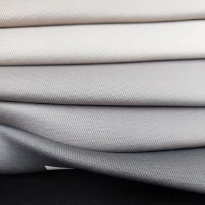 Tissu Birdeye de 150cm de large avec <span class=keywords><strong>mousse</strong></span> de 4mm 115gsm 100% polyester fusible écologique pour accessoires de doublure de toit de voiture - Product Image 6