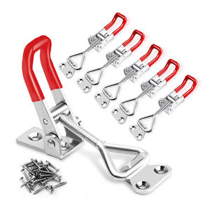 Beste Prijs Metrische Grendel Klem Houder Draaibare Snap Haak Klem Bevestigingsmiddel Ijzeren Metalen Kogelrolvergrendeling - Product Image 4