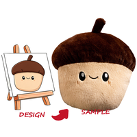 Peluche personnalisée avec porte-carte photo, super douce, doublure en nylon, design brodé