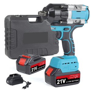 Llave de Impacto Eléctrica sin Escobillas <span class=keywords><strong>Larix</strong></span> de 850nm de Alto Torque, 21V, de Grado Industrial, con Mandril de 10mm, Batería, 2500rpm, 3 Años de Garantía - Product Image 1