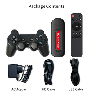 Mịn Chơi Game Q9 Pro Chơi Game TV Stick Với 2.4G Không Dây Điều Khiển Hỗ Trợ <span class=keywords><strong>Android</strong></span> Cửa Sổ Thông Minh TV 36000 + Miễn Phí Chơi Game Bt 64GB - Product Image 2