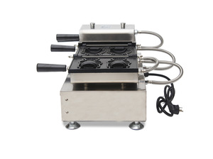 เครื่องทำเค้กรูปปลาสองด้าน 220V ผลิตจากโรงงานโดยตรง ให้ผลผลิตสูง เคลือบสารกันติด ควบคุมอุณหภูมิได้ง่าย ใช้งานสะดวก เหมาะสำหรับร้านขนมหวาน - Product Image 6