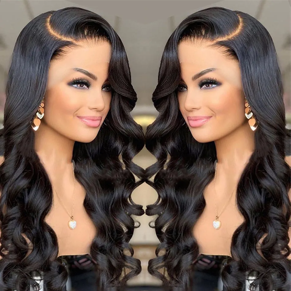 Cheap Raw Indian Hair Body Wave Human Hair Lace Front Wigs HD Lace Frontal Wig Vendors Full Lace Human Hair Wigs For Black Women