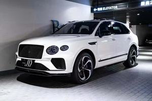 Kit de Carrocería de Fibra de Carbono Seca para <span class=keywords><strong>Bentley</strong></span> <span class=keywords><strong>Bentayga</strong></span>, Estilo V8S, Difusor Delantero, Alerón, Faldones Laterales - Product Image 4