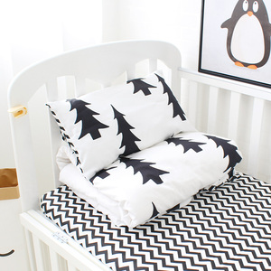 Venta al por mayor <span class=keywords><strong>de</strong></span> impresión personalizada árbol negro patrón impreso <span class=keywords><strong>de</strong></span> algodón súper suave bebé <span class=keywords><strong>cuna</strong></span> niños juegos - Product Image 5
