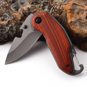 Per X48 fabbrica Cross-Border all'aperto coltello pieghevole campo di sopravvivenza Mini portachiavi tascabile Multi-funzione legno - Product Image 6