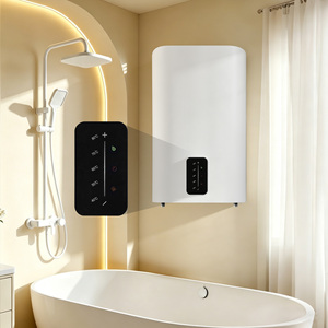 <span class=keywords><strong>Chauffe</strong></span>-<span class=keywords><strong>eau</strong></span> électrique à accumulation double réservoir, thermostat <span class=keywords><strong>plat</strong></span> et fin, haute qualité, 30L 50L 80L <span class=keywords><strong>100L</strong></span>, pour usage domestique - Product Image 1