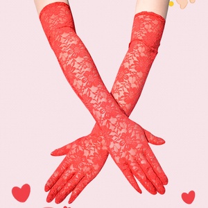 <span class=keywords><strong>Gants</strong></span> de mariée pour femmes, 50 cm, <span class=keywords><strong>gants</strong></span> de protection solaire, <span class=keywords><strong>longs</strong></span> <span class=keywords><strong>gants</strong></span> en <span class=keywords><strong>dentelle</strong></span> florale blanche - Product Image 3