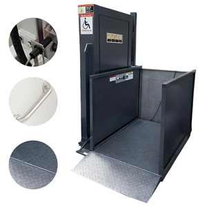 Çin'de Tekerlekli Sandalye Asansörü Otobüs Tekerlekli Sandalye Araç Asansörleri Tekerlekli Sandalye Araçları için Hidrolik Asansör - Product Image 2