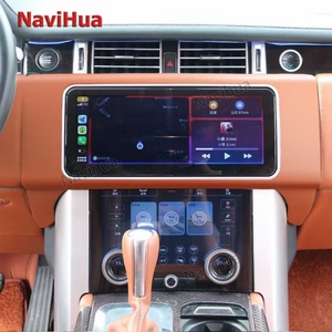 Lecteurs DVD de voiture Navihua, autoradio Android avec panneau de commande de climatisation, mise à niveau du climatiseur pour Land Range Rover L322 V8 2002-2012 - Product Image 1