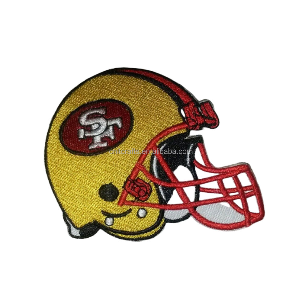 Custom Embroidered Iron-On Patch for San Francisco 49ers Jersey OEM