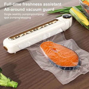 Nouvelle machine de mise sous vide domestique à écran tactile numérique étanche avec 10 sacs sous vide pour le stockage au réfrigérateur - Product Image 3