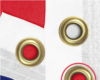 2026 drapeau personnalisé extérieur suspendu drapeaux de pays français 90*150cm Nylon Polyester National France impression drapeau 3x5ft