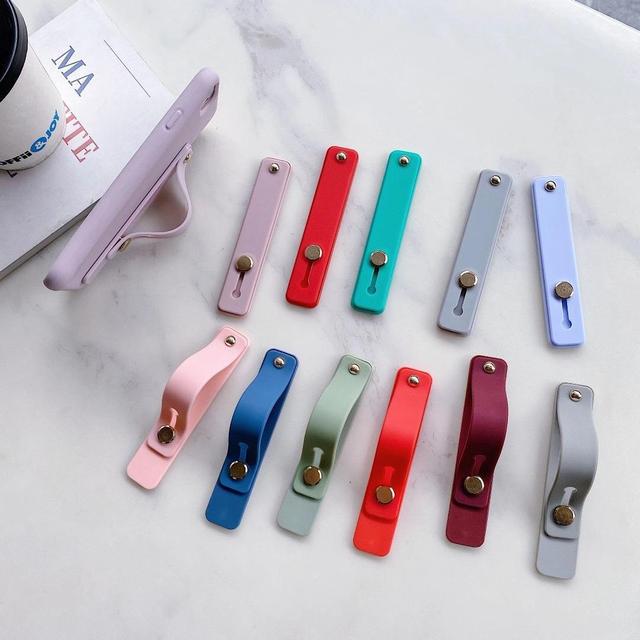 Best Selling TPU Phone Grip Portable Adhesives Mobile Phone Holder Multi Function Phone Grip Holder Desktop Cellphone Stand
