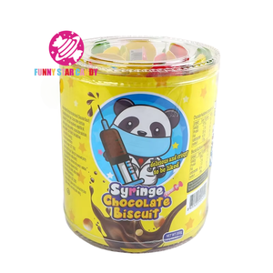 Tùy Chỉnh 10G Kim Sô Cô La Mứt Cookie Kẹo Đồ Chơi Ngon Thực Phẩm Ngọt Ngào Ống Tiêm Choco Nước Sốt Biscuit Sữa Sô Cô La - Product Image 6
