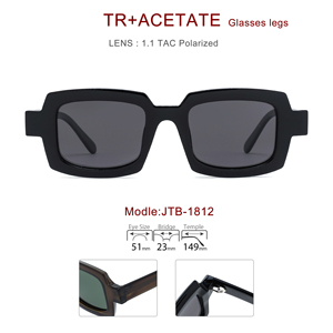 Bán buôn Rùa Phong Cách vuông phân cực kính mát dành cho nam giới và phụ nữ Kính mắt Khung Sản xuất tại Trung Quốc - Product Image 2