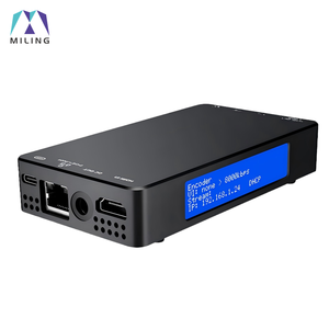 ตัวเข้ารหัสและถอดรหัสสัญญาณวิดีโอ 4K สำหรับสตรีมมิ่ง รองรับ HDMI USB Capture Device RTMP SRT RTSP SDI NDI Pass Through สำหรับการออกอากาศ - Product Image 1
