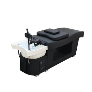Mesa de Masaje para Spa Capilar de Cuero PU con Ciclo de Agua y Vapor, Equipo de Salón para Spa Capilar, Fisioterapia y Masajes - Product Image 4