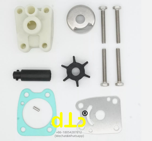 Kit de réparation d'impeller de pompe à eau 6E0-W0078-A2-00 4HP 5HP pour moteur hors-bord Yamaha - Product Image 1