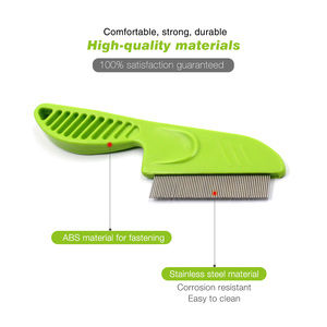 Peigne à poux en acier inoxydable pour chiens et chats - Product Image 4