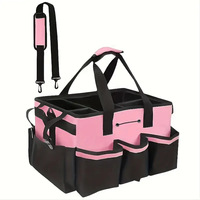 D6149 Sac de rangement portable pour outils de nettoyage, organisateur de fournitures pour sac à dos de nettoyage