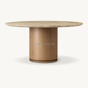 Sassanid OEM Mid-century Design Juegos de comedor de lujo Ligne Emperador Mesa de comedor redonda - Product Image 2