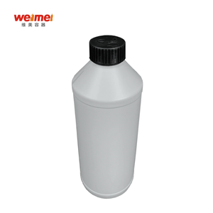 Bouteille vide de 1,5 L en PEHD pour antigel et lubrifiant avec bouchon à vis et ligne de niveau de liquide, emballage chimique pour huile moteur, directement de l'usine - Product Image 3