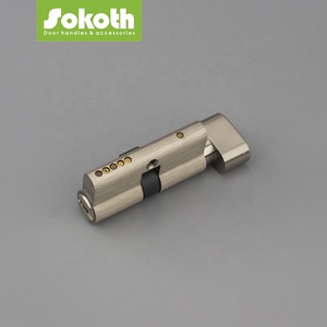 Cilindro de bloqueo de aleación de zinc, perfil de 60mm, 70mm, con llave maestra, precio barato - Product Image 4