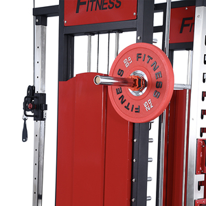 جهاز سميث للتدريب على القوة قابل للتعديل، معدات رياضية تجارية من الفولاذ للصالات الرياضية، رف قوة للقرفصاء - Product Image 5