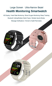 Nuovo Orologio Quadrato con Monitoraggio Frequenza Cardiaca, Ossigeno nel Sangue, Esercizio Fisico, Chiamate, Schermo TFT, Cinturino in Silicone, Impermeabile - Product Image 4