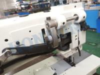 HONKON HK-4420 matériel Lourd haute vitesse double aiguille machine à coudre à point noué