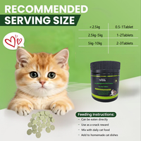 Complément alimentaire pour le soutien immunitaire des chats, enrichi en taurine, fruits, légumes et protéines de poulet de haute qualité