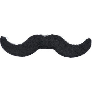 Vente en gros de 12 pièces déguisement de fête mascarade accessoires amusants simulation <span class=keywords><strong>fausse</strong></span> <span class=keywords><strong>barbe</strong></span> moustache noire pour la fête - Product Image 6