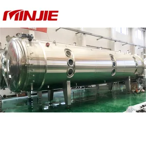Máquina secadora de cinta al vacío Shanghai Minjie y evaporador para evaporador líquido fermentador