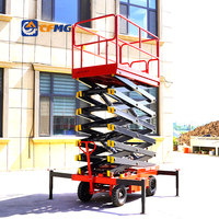 Mini Plateforme Élévatrice à Ciseaux Électrique CE de 4m, 6m, 8m, 10m, 12m, 14m, 16m, 18m, Table Élévatrice Petite Échafaudage Électrique