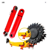 Vérin hydraulique personnalisé de 300 mm pour pelle Sany avec support arrière non standard pour machine de forage minier