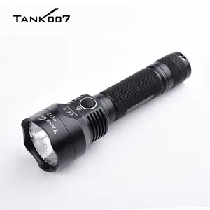 Tank007 PT12 Hot Selling Led Torch Outdoor Defense Tactical Flashlight High Powerful Brightness led light